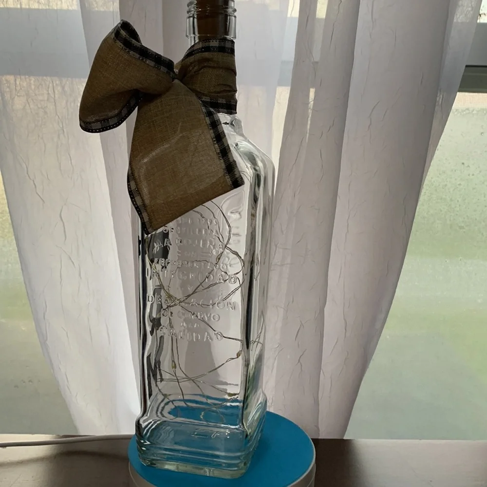 Hand Crafted ‘Farm’ Bottle lantern
